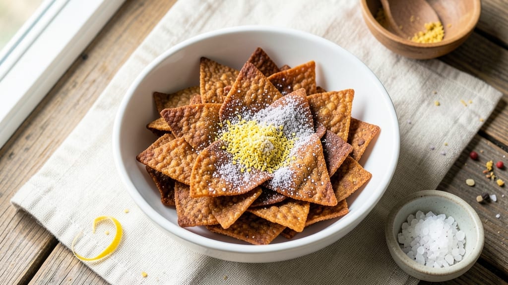 Brown Rice Crisps Recipe: Crunchy, Savory Bites With No Oil Needed
