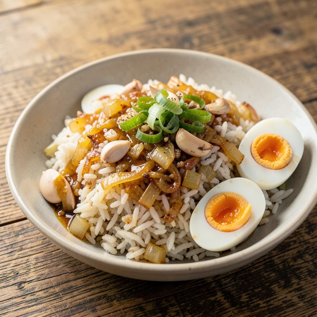 Aligue Fried Rice Recipe: Crispy Egg Bites and Toasted Garlic Crunch