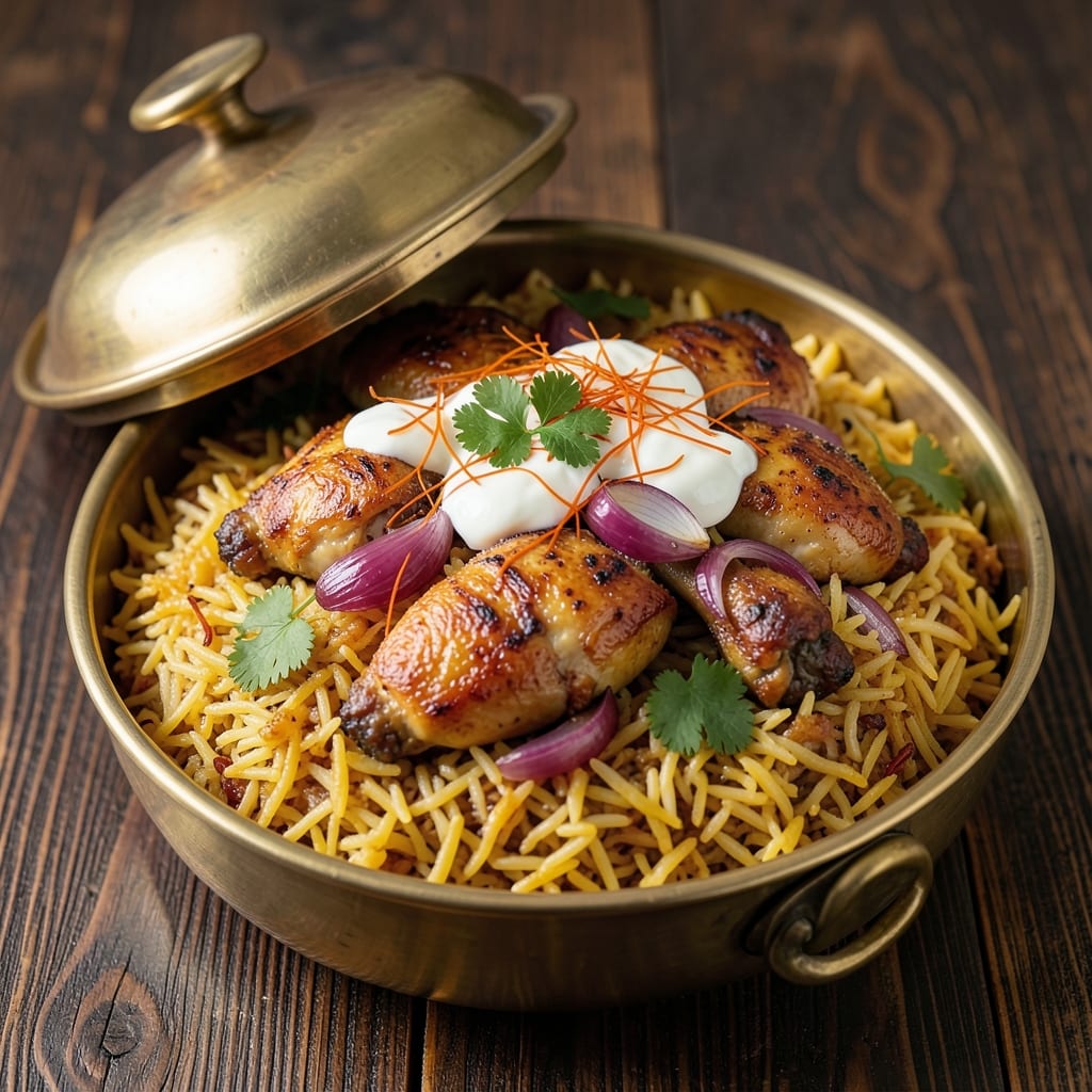 2 Kg Rice Biryani Recipe: Layered Aromatics and Saffron-Infused Flavor