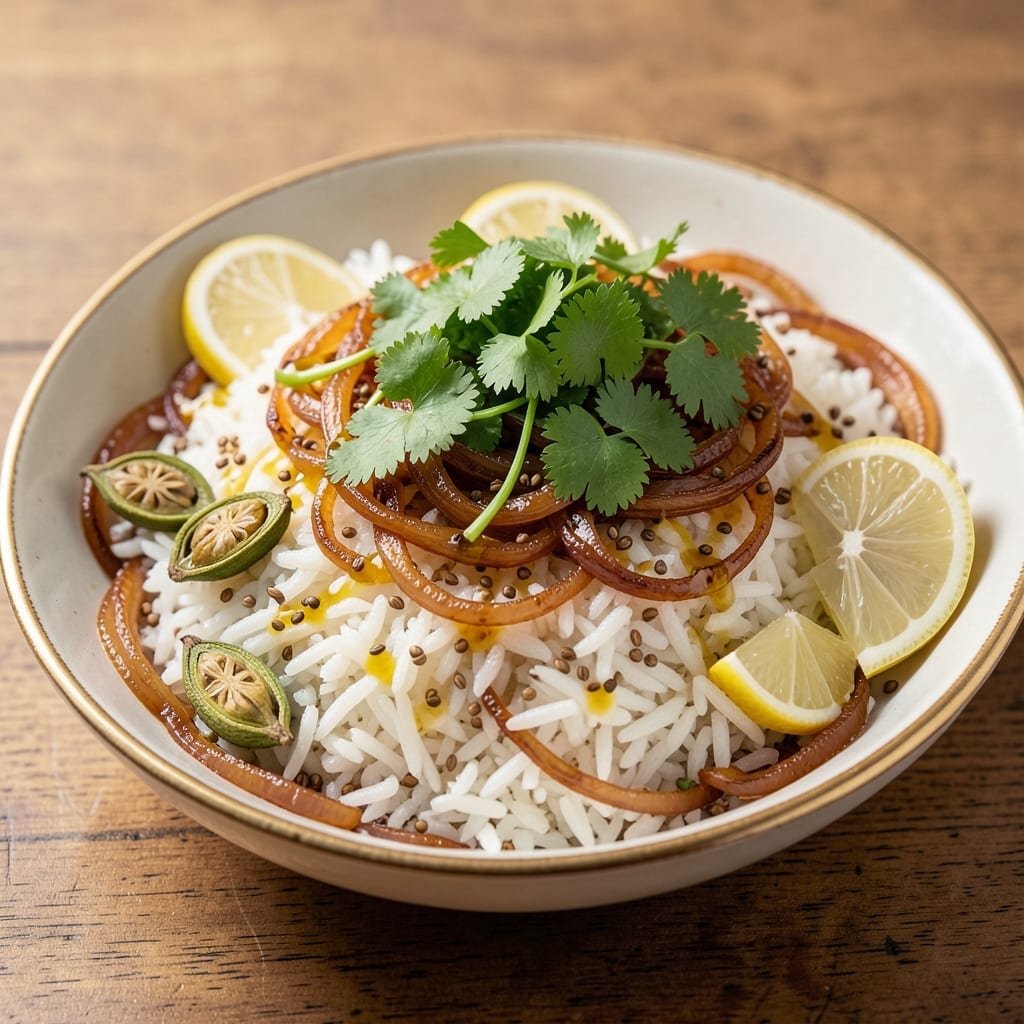 Aromatic Indian Rice Recipe: Fragrant Cumin and Cardamom Infusion Magic