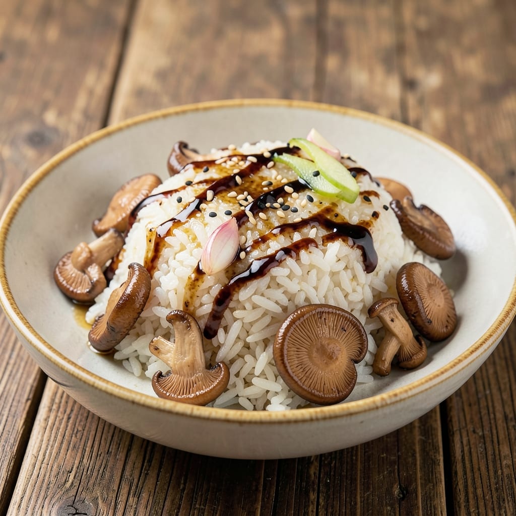 Asian Mushroom Rice Recipe: Savory Umami Crunch in One-Pan