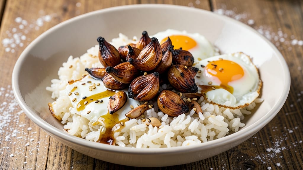 Burnt Garlic Rice Recipe: Smoky Charred Aroma With Crispy Edges