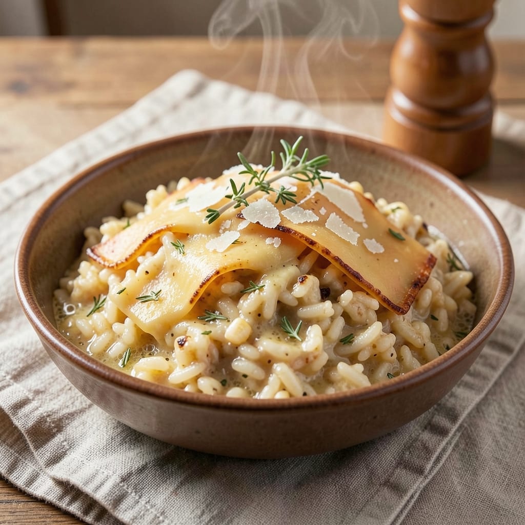 Asiago Rice Recipe: Parmesan-Crusted Crispy Edges and Creamy Core