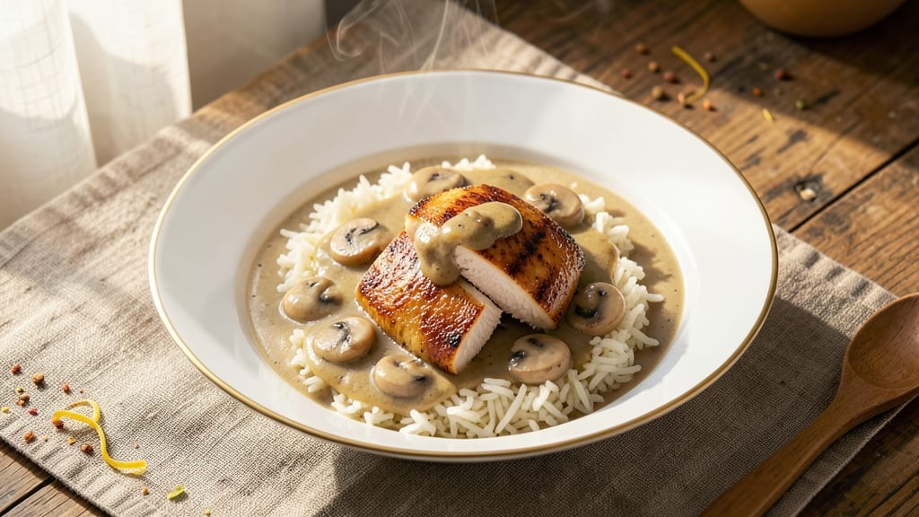 Chicken Breast Cream of Mushroom Soup Rice Recipe: One-Pot Luxe Dinner in 30 Minutes
