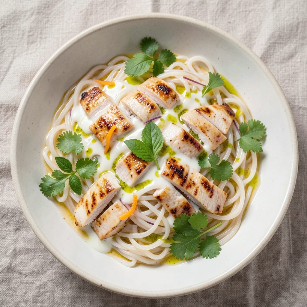 A Taste of Thai Vermicelli Rice Noodles Recipe: Coconut-Lime Zing in 20 Minutes