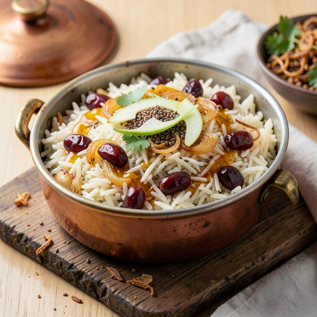 African Pilau Rice Recipe: Golden Basmati with Toasted Barberry and Warm Spice Layers