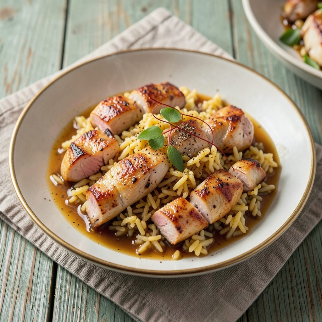 15-Minute Chicken and Rice Recipe: Saffron-Infused One-Pot Magic