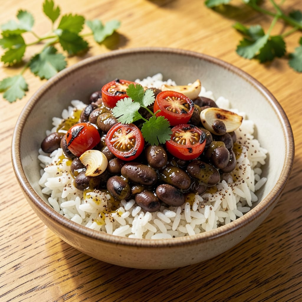 Amazing Rice and Beans Recipe: Smoky Cumin and Charred Tomato Depth