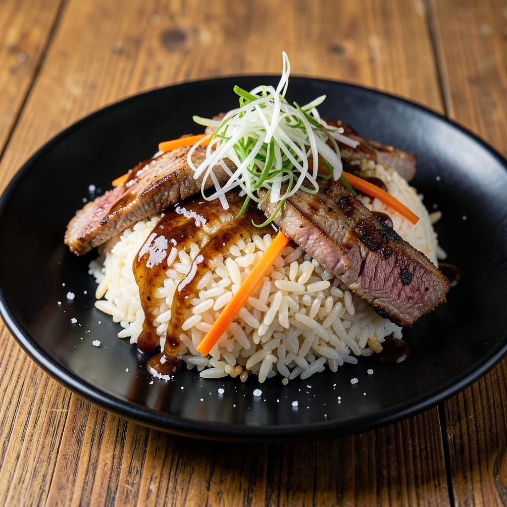 A1 Japanese Steakhouse Fried Rice Recipe: Wok-Tossed Umami Bomb With Caramelized Beef Bites