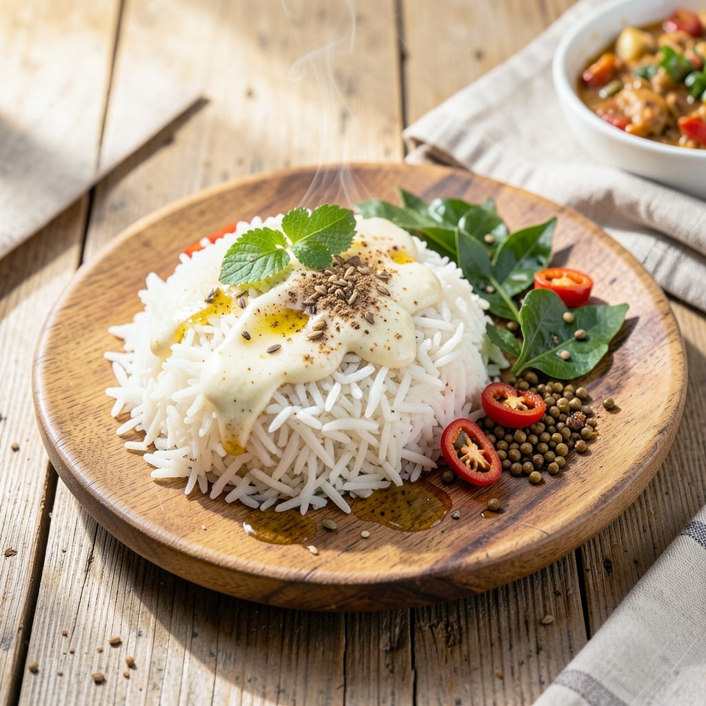 Andhra Curd Rice Recipe: Tangy Yogurt and Tempered Spice Harmony