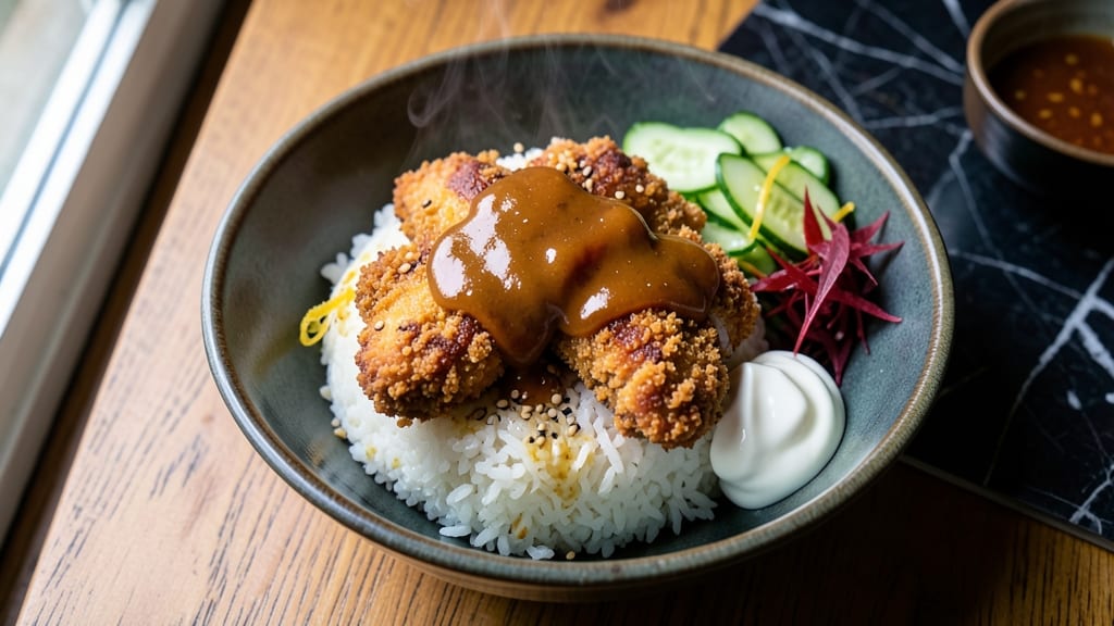 Chicken Katsu Rice Bowl Recipe: Crispy Panko Crust Over Savory Tonkatsu Sauce