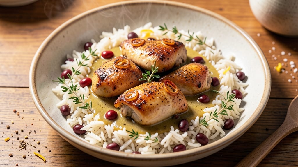 Caribbean Chicken, Rice, and Peas Recipe: Jamaican Sunday Dinner Revival