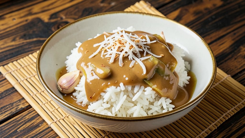 Burmese Coconut Rice Recipe: Fragrant Jasmine Rice with Toasted Coconut Crunch