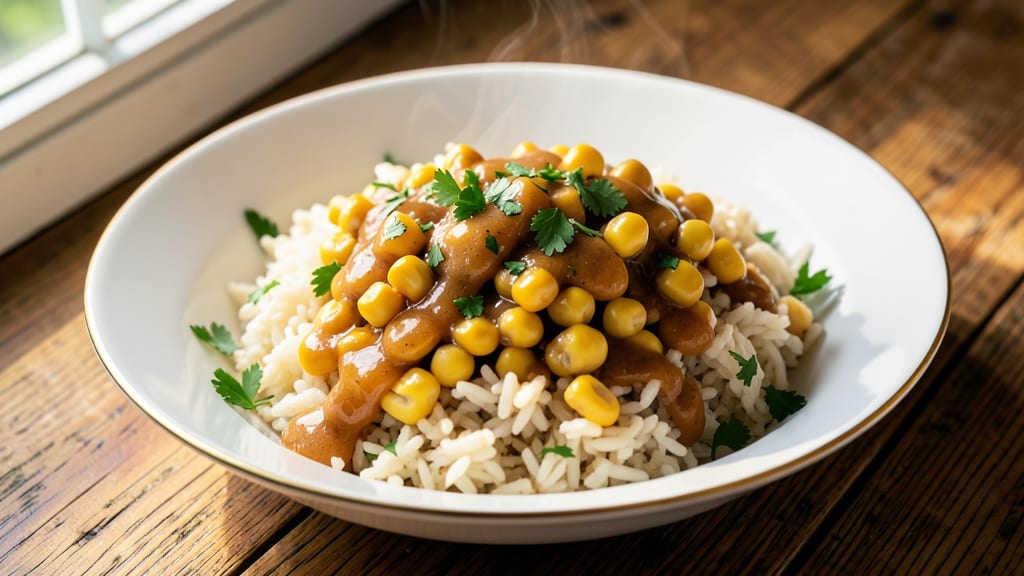 Butter Corn and Rice Recipe: Sweet Butter Infusion for One-Pan Magic