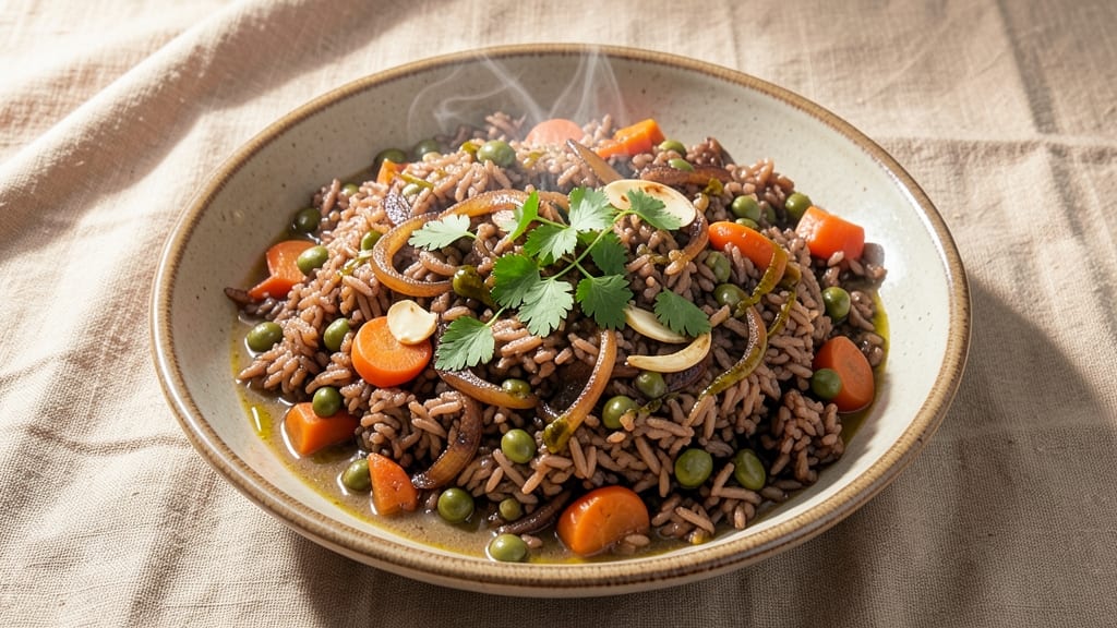 Brown Rice and Lentil Casserole Recipe: Hearty Protein-Packed One-Dish Meal