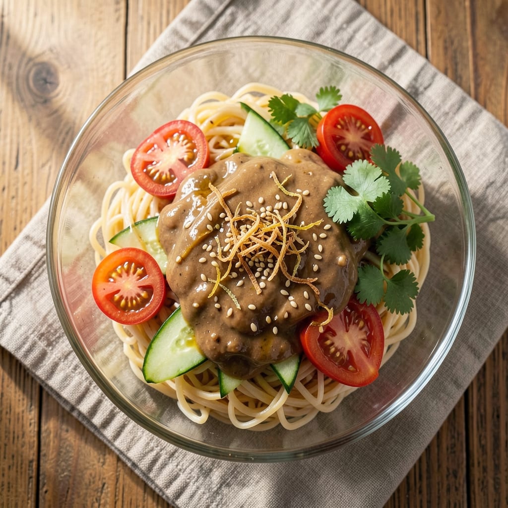 Asian Rice Noodle Salad Recipe: Refreshing Peanut-Lime Zing in 20 Minutes